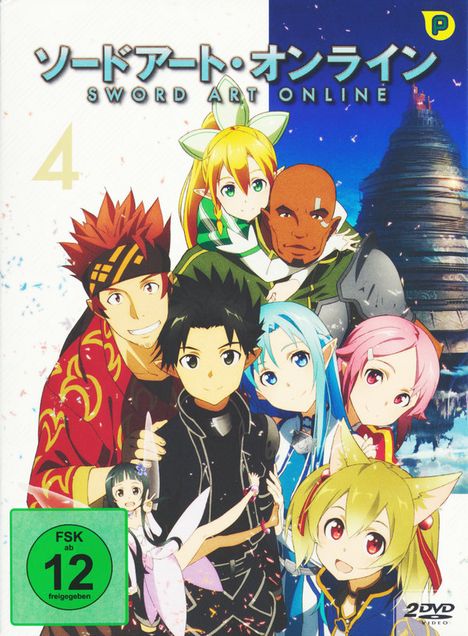 Sword Art Online Vol. 4, 2 DVDs