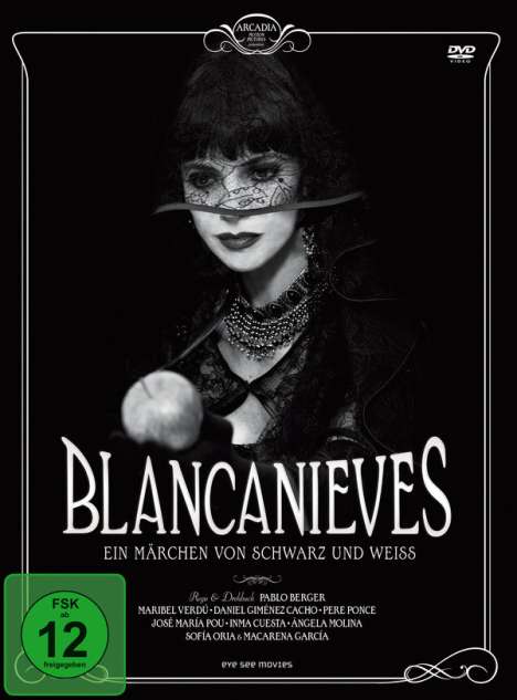 Blancanieves - Ein Märchen von Schwarz und Weiss, DVD