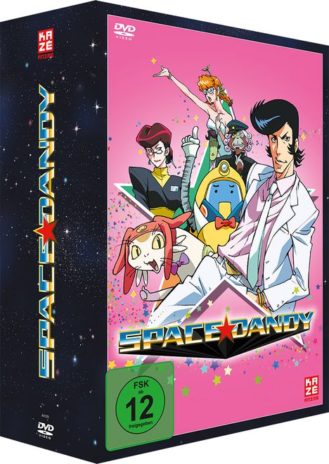 Space Dandy Staffel 2 (Gesamtausgabe), 4 DVDs
