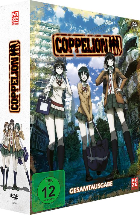 Coppelion (Gesamtausgabe), 4 DVDs
