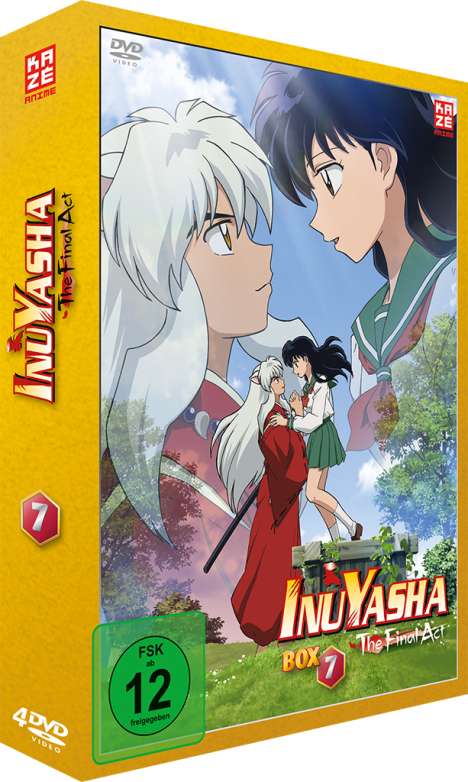 InuYasha Box 7 (Final Arc: Episoden 1-26), 4 DVDs