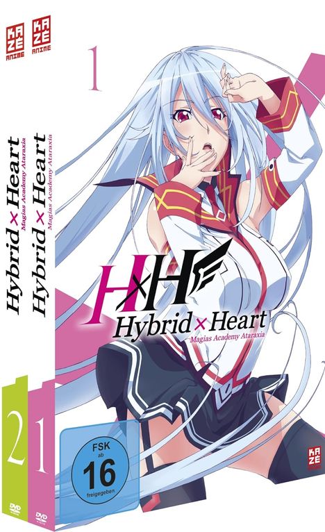 Hybrid x Heart Magias Academy Ataraxia Vol. 1-2 (Gesamtausgabe), 2 DVDs