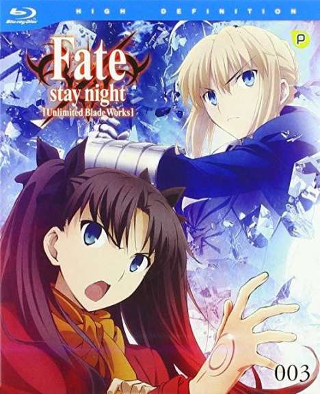 Fate/stay night (Unlimited Blade Works) Vol. 3 (Blu-ray), Blu-ray Disc
