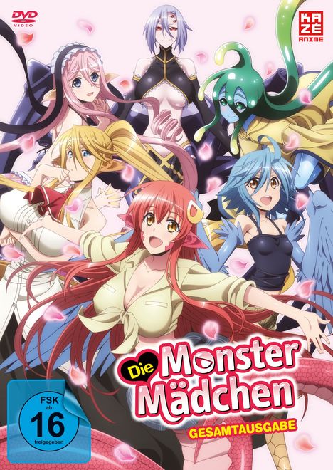 Die Monster Mädchen (Gesamtausgabe), 4 DVDs