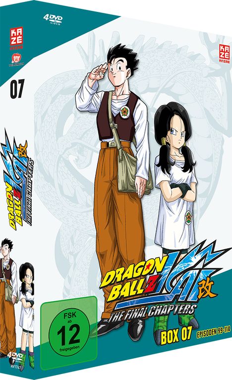 Dragonball Z Kai Box 7, 4 DVDs