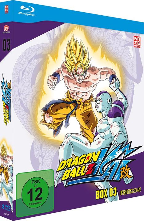 Dragonball Z Kai Box 3 (Blu-ray), 2 Blu-ray Discs