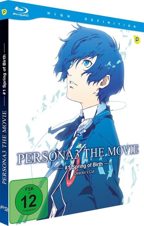 Persona 3 - The Movie: #01 - Spring of Birth (Director’s Cut) (Blu-ray), Blu-ray Disc