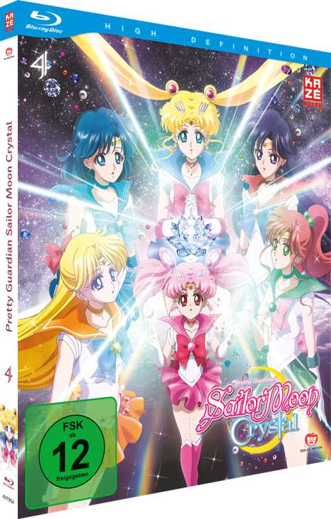 Sailor Moon Crystal Vol. 4 (Blu-ray), Blu-ray Disc