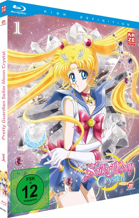 Sailor Moon Crystal Vol. 1 (Blu-ray), Blu-ray Disc