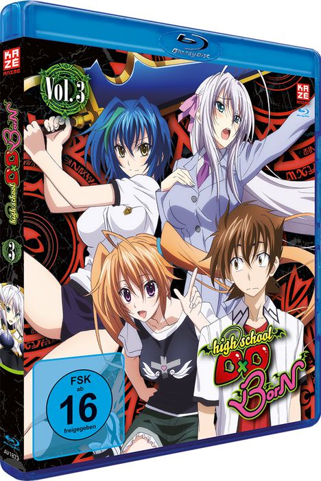 Highschool DxD Born Vol. 3 (Blu-ray), Blu-ray Disc
