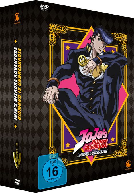 Jojo's Bizarre Adventure Staffel 3: Diamond is Unbreakable (Gesamtausgabe), 6 DVDs