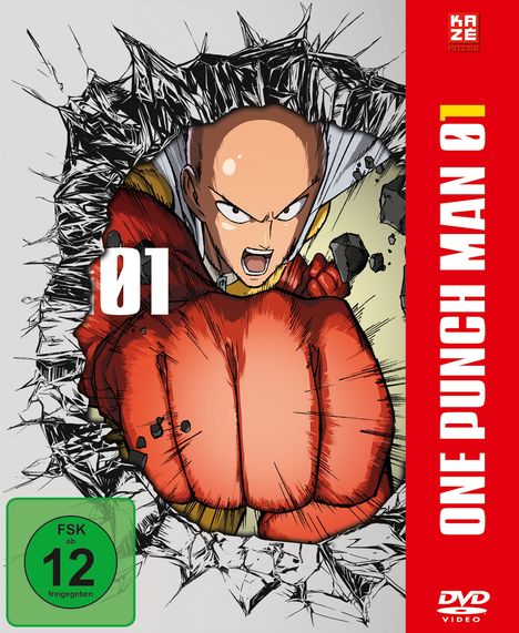 One Punch Man Vol. 1, DVD