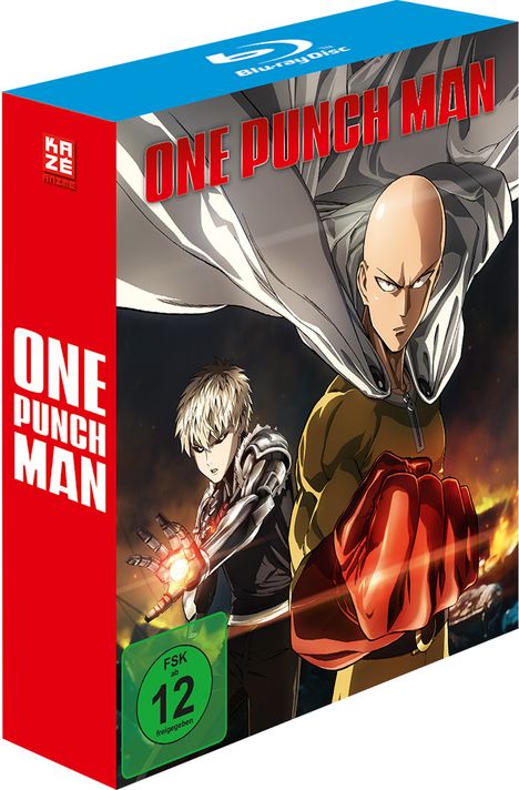 One Punch Man Vol. 1 (mit Sammelschuber) (Blu-ray), Blu-ray Disc