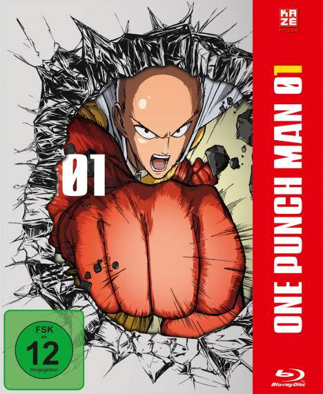 One Punch Man Vol. 1 (Blu-ray), Blu-ray Disc
