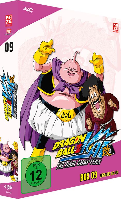 Dragonball Z Kai Box 9, 4 DVDs