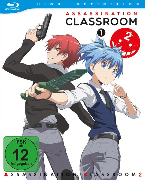 Assassination Classroom Staffel 2 Box 1 (Blu-ray), Blu-ray Disc
