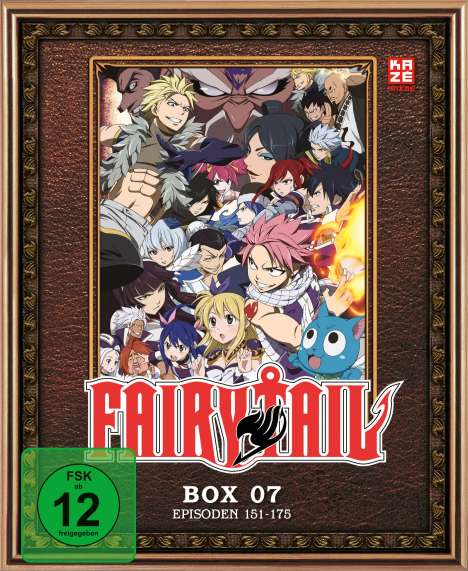 Fairy Tail Box 7 (Blu-ray), 4 DVDs