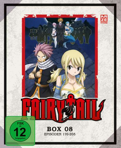 Fairy Tail Box 8 (Blu-ray), 3 Blu-ray Discs