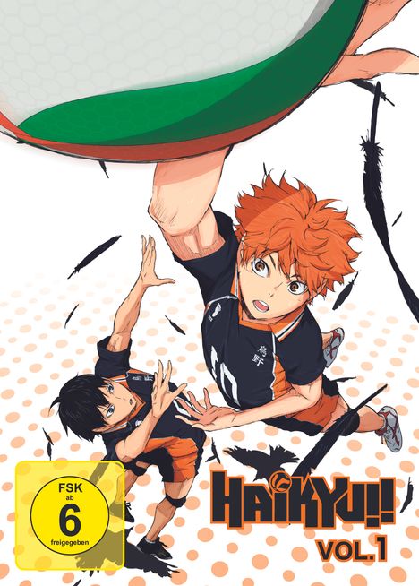 Haikyu!! Vol. 1, 2 DVDs