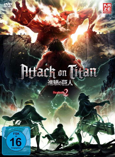 Attack on Titan Staffel 2 Vol. 1 (mit Sammelschuber), DVD