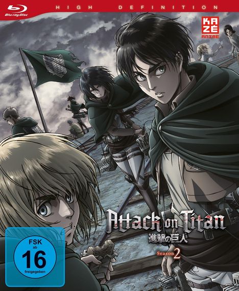 Attack on Titan Staffel 2 Vol. 1 (Blu-ray), Blu-ray Disc