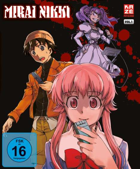 Mirai Nikki Vol. 1 (Blu-ray), Blu-ray Disc