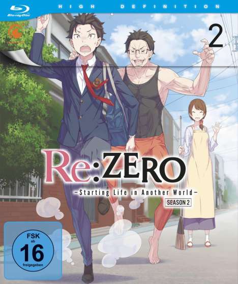 Re:ZERO - Starting Life in Another World Stafel 2 Vol. 2 (Blu-ray), Blu-ray Disc