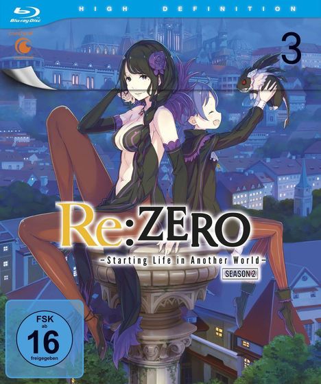 Re:ZERO - Starting Life in Another World Stafel 2 Vol. 3 (Blu-ray), Blu-ray Disc