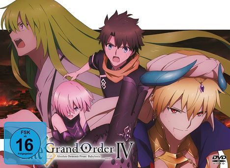 Fate/Grand Order - Absolute Demonic Front: Babylonia Vol. 4, DVD