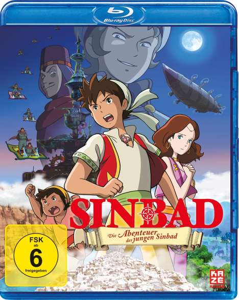 Die Abenteuer des jungen Sinbad - Die Trilogie (Gesamtausgabe) (Blu-ray), Blu-ray Disc