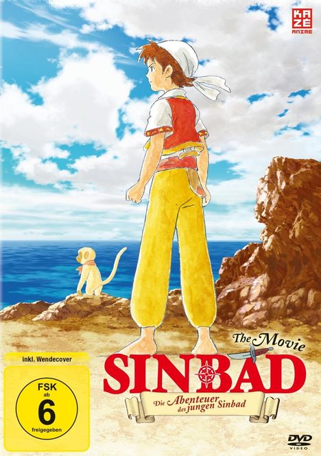 Die Abenteuer des jungen Sinbad - Der Film, DVD