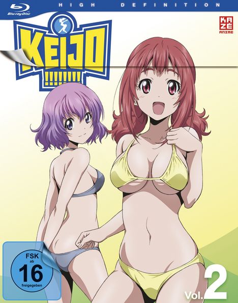 Keijo!!!!!!!! Vol. 2 (Blu-ray), Blu-ray Disc