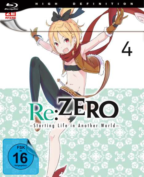 Re:ZERO - Starting Life in Another World Vol. 4 (Blu-ray), Blu-ray Disc