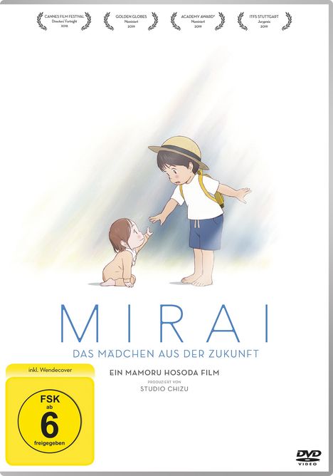 Mirai - Das Mädchen aus der Zukunft, DVD