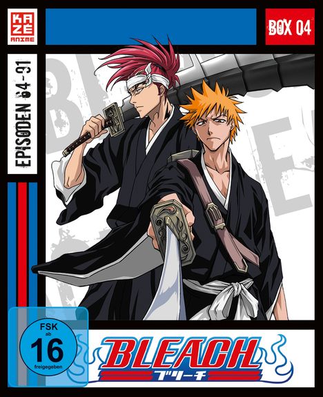 Bleach TV-Serie Box 4 (Blu-ray), 3 Blu-ray Discs