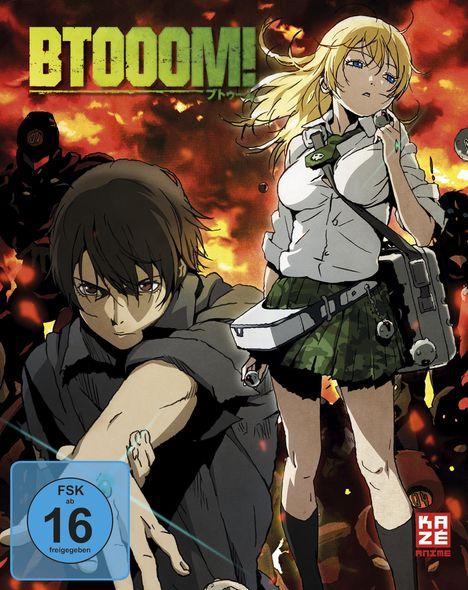 Btooom! (Gesamtausgabe) (Steelbook), 2 DVDs