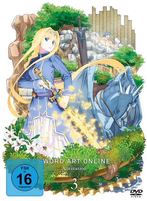 Sword Art Online 3 - Alicization Vol. 3, DVD