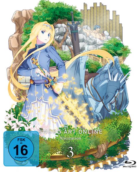 Sword Art Online 3 - Alicization Vol. 3 (Blu-ray), Blu-ray Disc