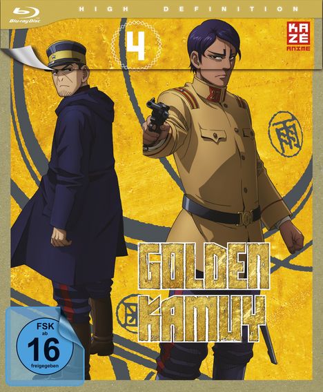 Golden Kamuy Vol. 4 (Blu-ray), Blu-ray Disc