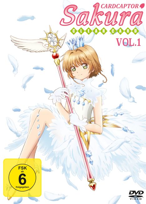 Cardcaptor Sakura: Clear Card Vol. 1, 2 DVDs