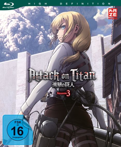 Attack on Titan Staffel 3 Vol. 2 (Blu-ray), Blu-ray Disc