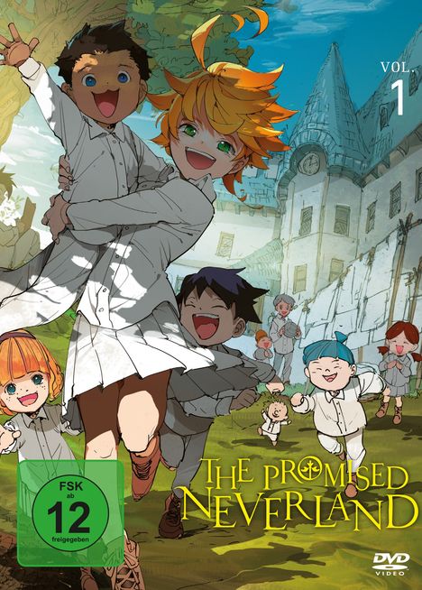 The Promised Neverland Vol. 1, 2 DVDs