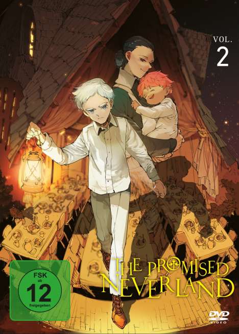 The Promised Neverland Vol. 2, 2 DVDs
