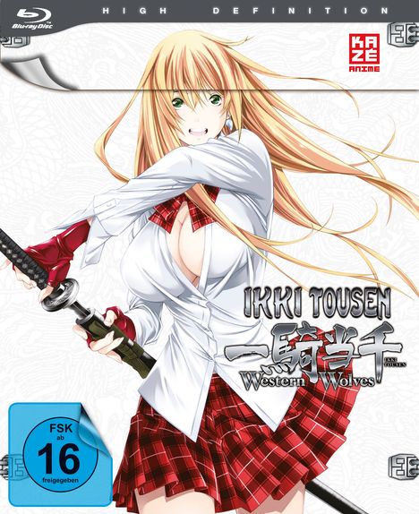 Ikki Tousen: Western Wolves (Blu-ray), Blu-ray Disc