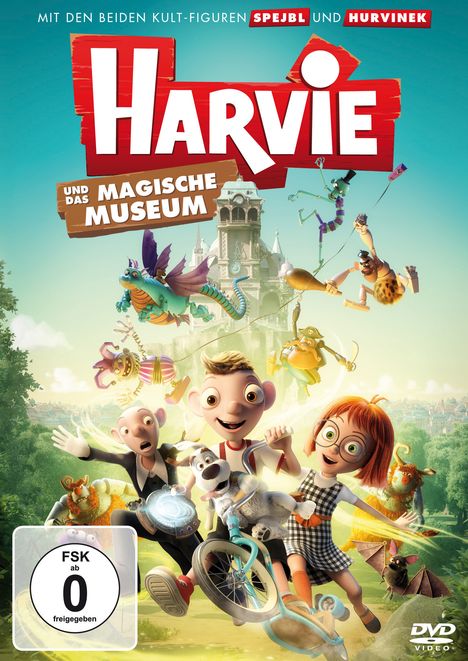 Harvie und das magische Museum, DVD