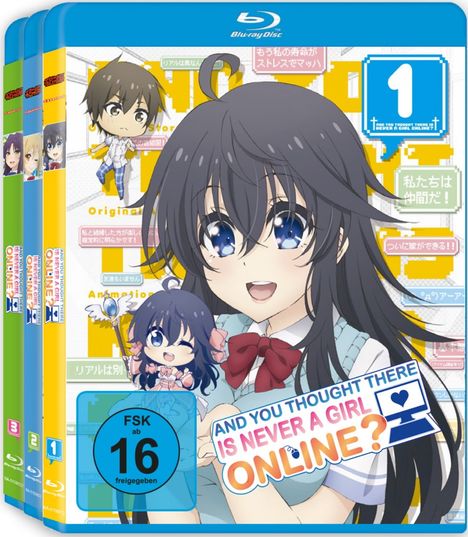 And you thought there is never a girl online? (Gesamtausgabe) (Blu-ray), 3 Blu-ray Discs