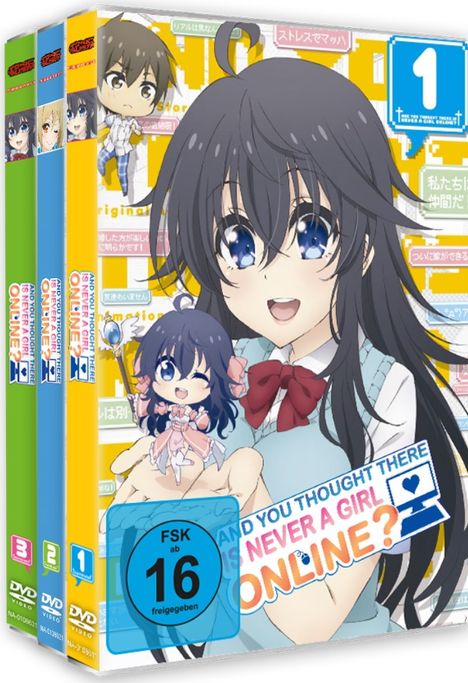 And you thought there is never a girl online? (Gesamtausgabe), 3 DVDs