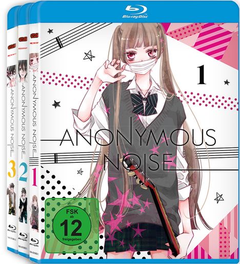 The Anonymous Noise (Gesamtausgabe) (Blu-ray), 3 Blu-ray Discs