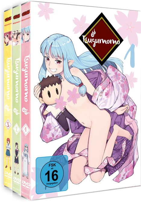 Tsugumomo (Gesamtausgabe), 3 DVDs