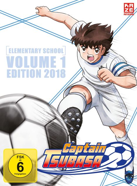 Captain Tsubasa 2018 Elementary School Vol. 1, 2 DVDs